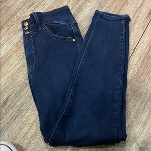 Navy High Rise Women's Jeans